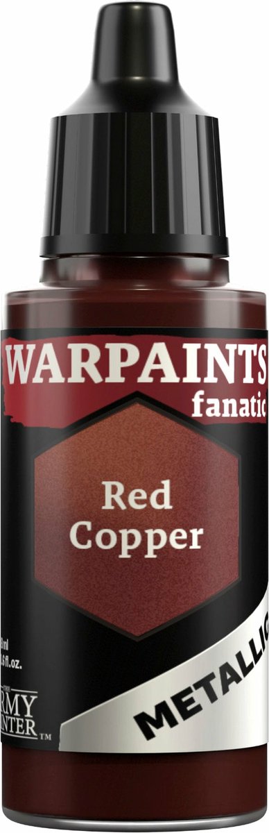 The Army Painter Warpaints Fanatic Metallic: Red Copper Verf op waterbasis 1 stuk(s)