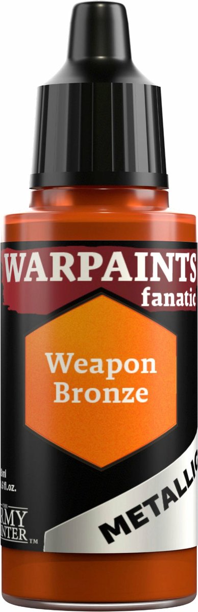 The Army Painter Warpaints Fanatic Metallic: Weapon Bronze Verf op waterbasis 1 stuk(s)