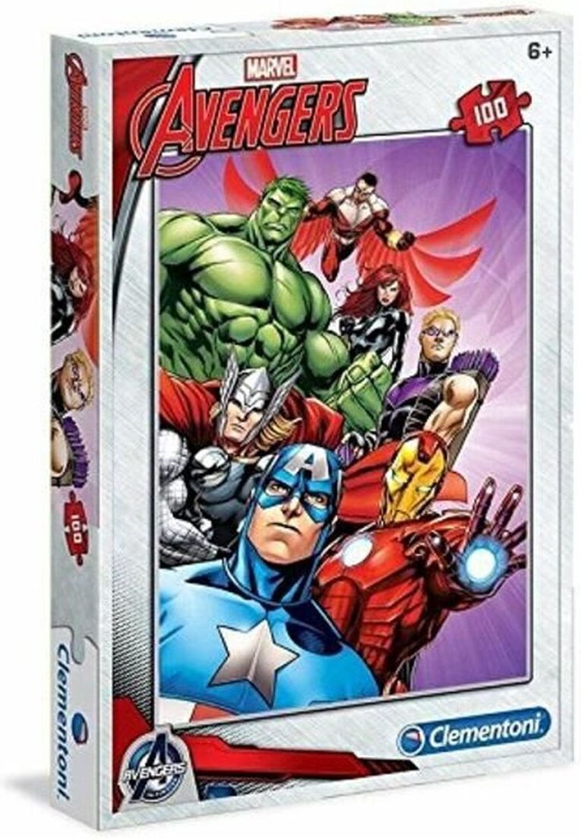 Puzzel The Avengers + 6 Jaar 100 Onderdelen