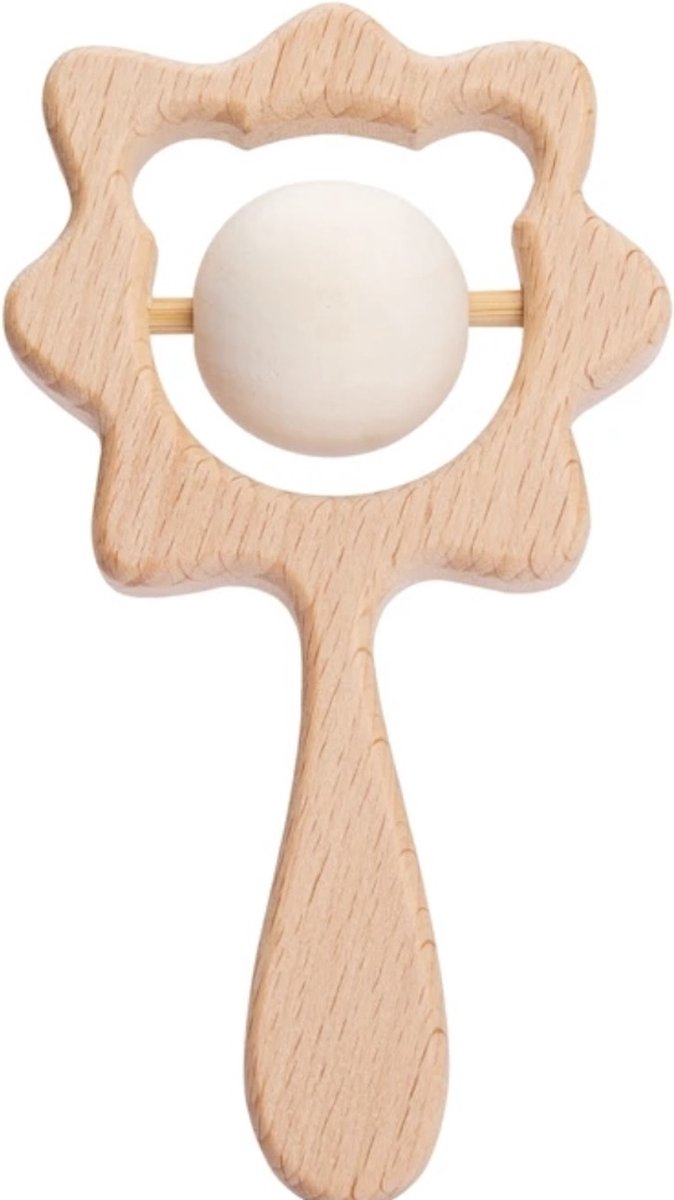 The Baby Supply Houten Rammelaar/bijtring Beer
