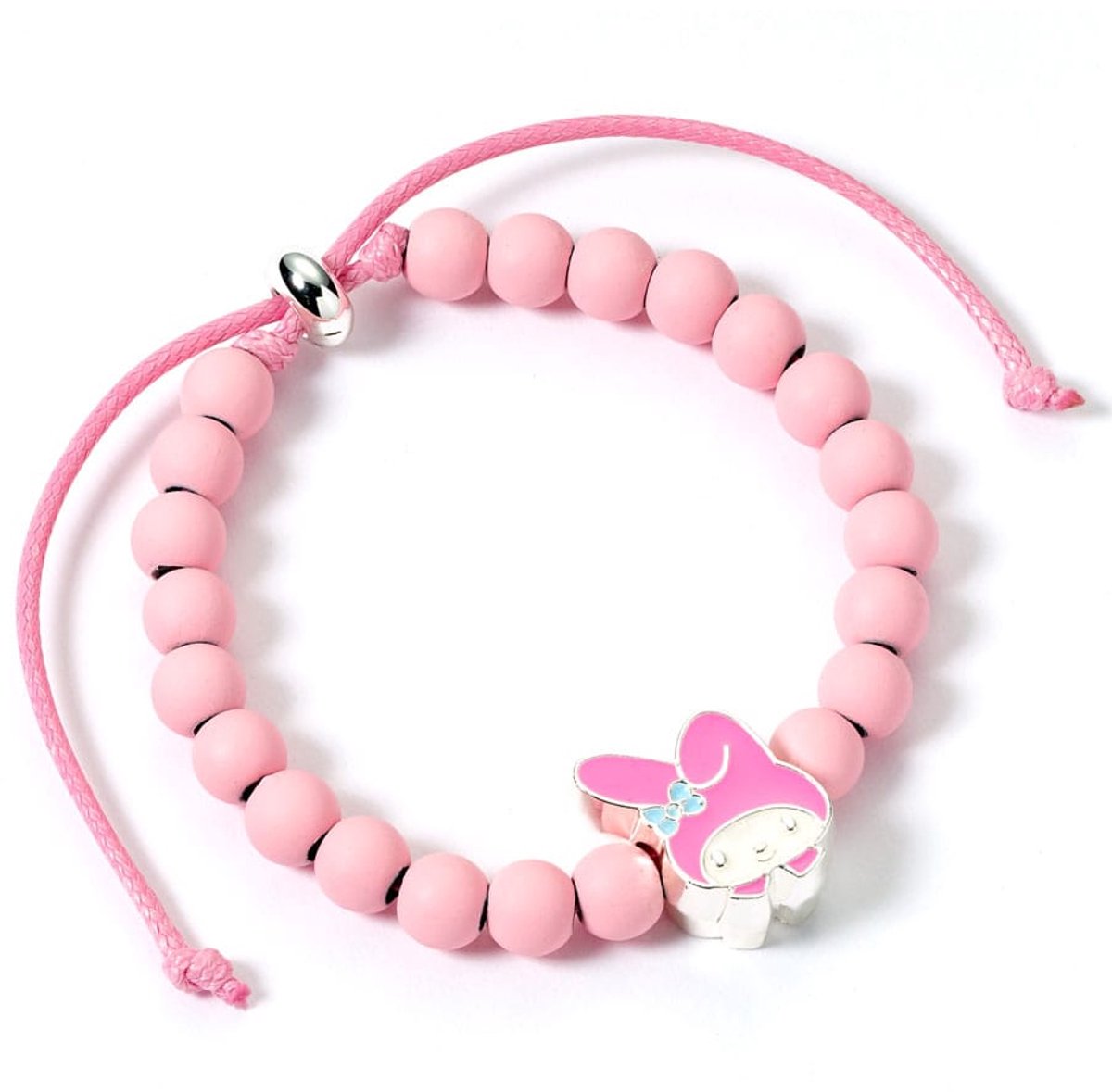 The Carat Shop Hello Kitty Bracelet pink beads met My Melody Charm 21 cm Pendants & necklaces
