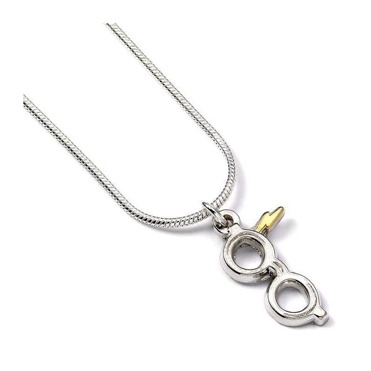 The Carat Shop Lightning Bolt met Glasses hanger & ketting - Harry Potter Jewelry