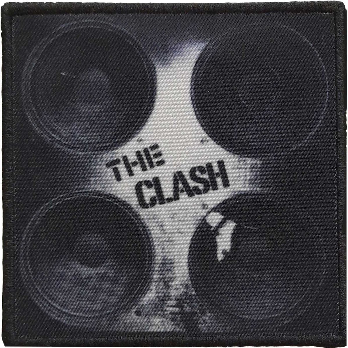 The Clash - Speakers Patch - Zwart