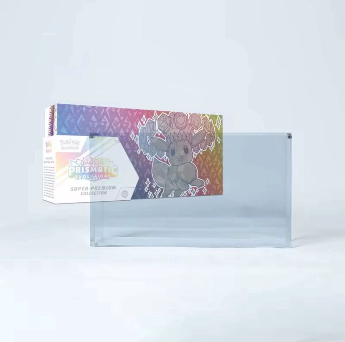 Acryl case Pokémon Prismatic Evolutions Super Premium Collection SPC 8mm/5mm