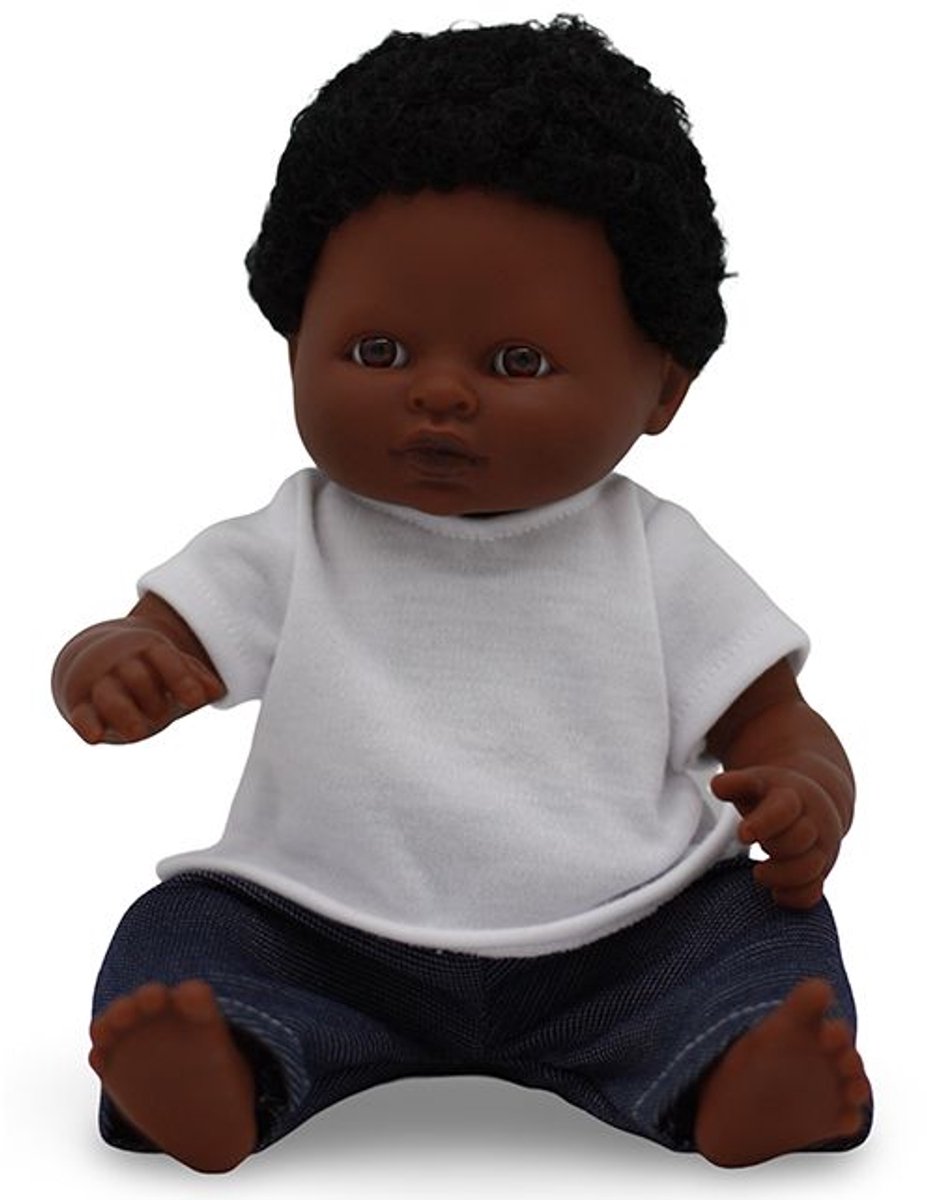 Babypop 30 cm jongen met kleren Levi.