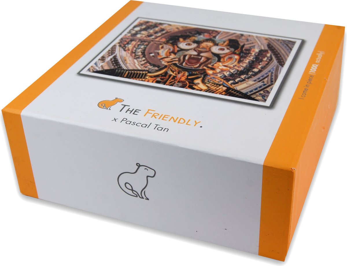 Totem Tijger Puzzel - Puzzel Tijger - 1000 stukjes - Legpuzzels van The Friendly