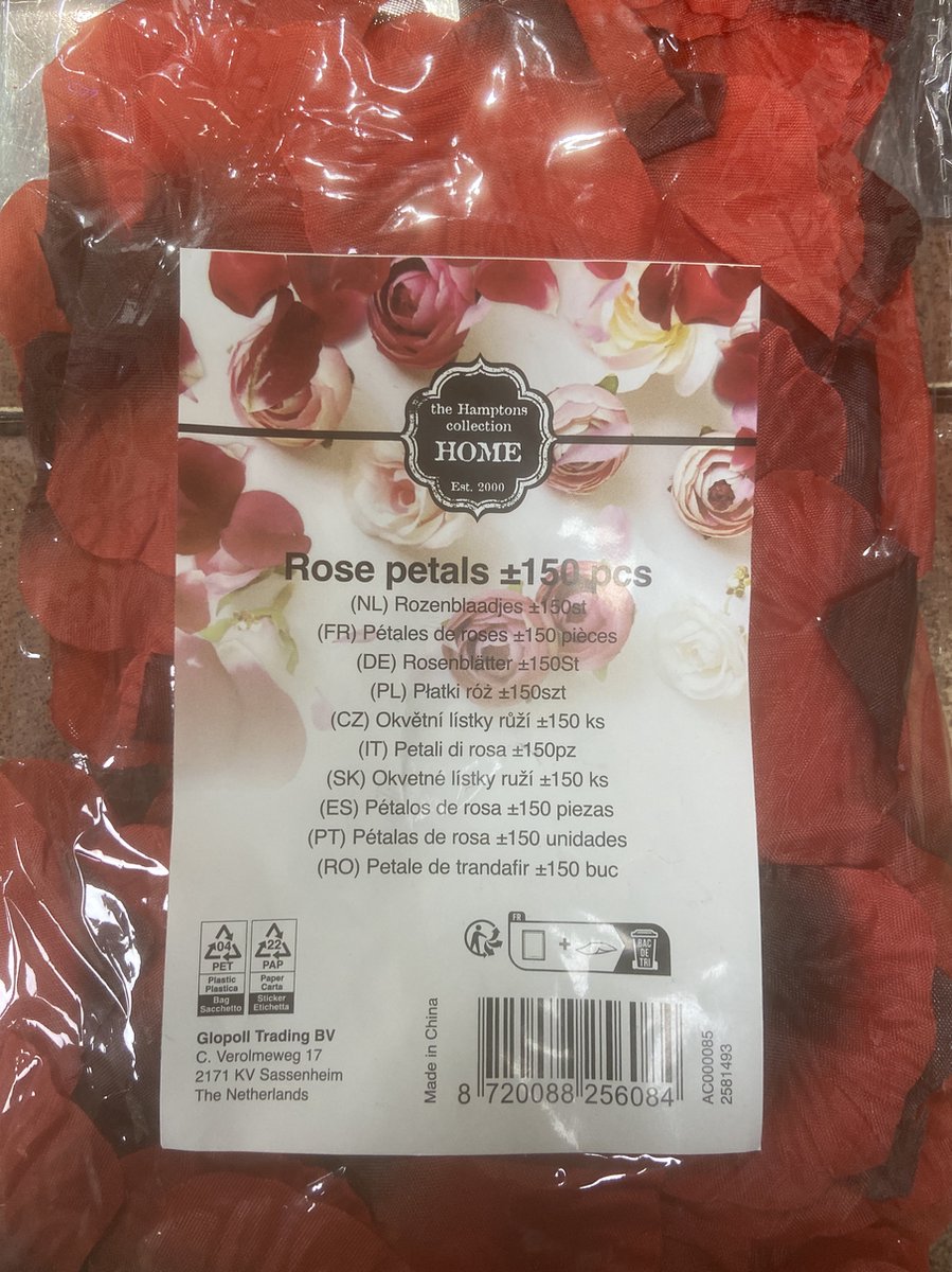 150 rozenblaadjes