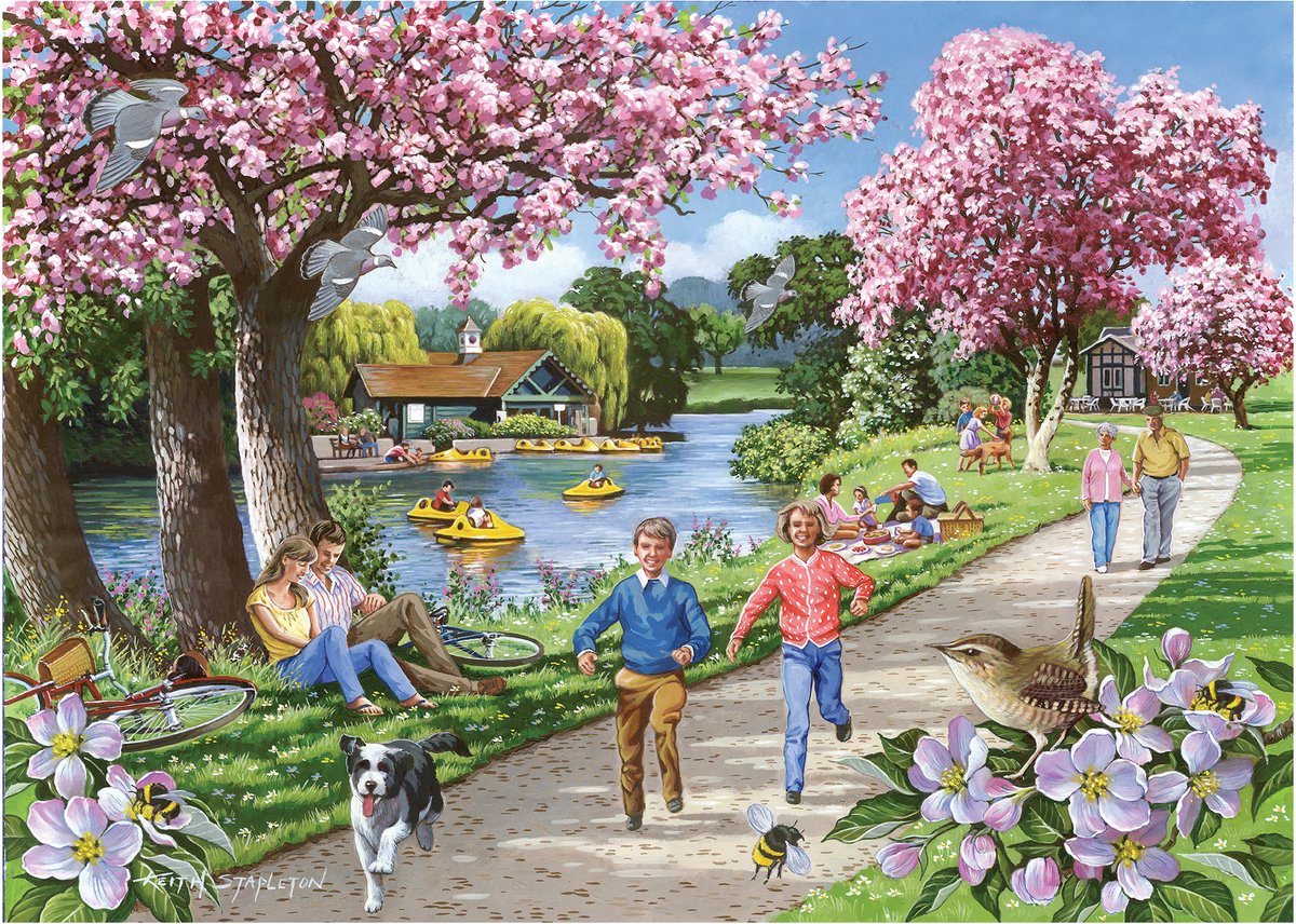 Apple Blossom Time Puzzel 1000 stukjes