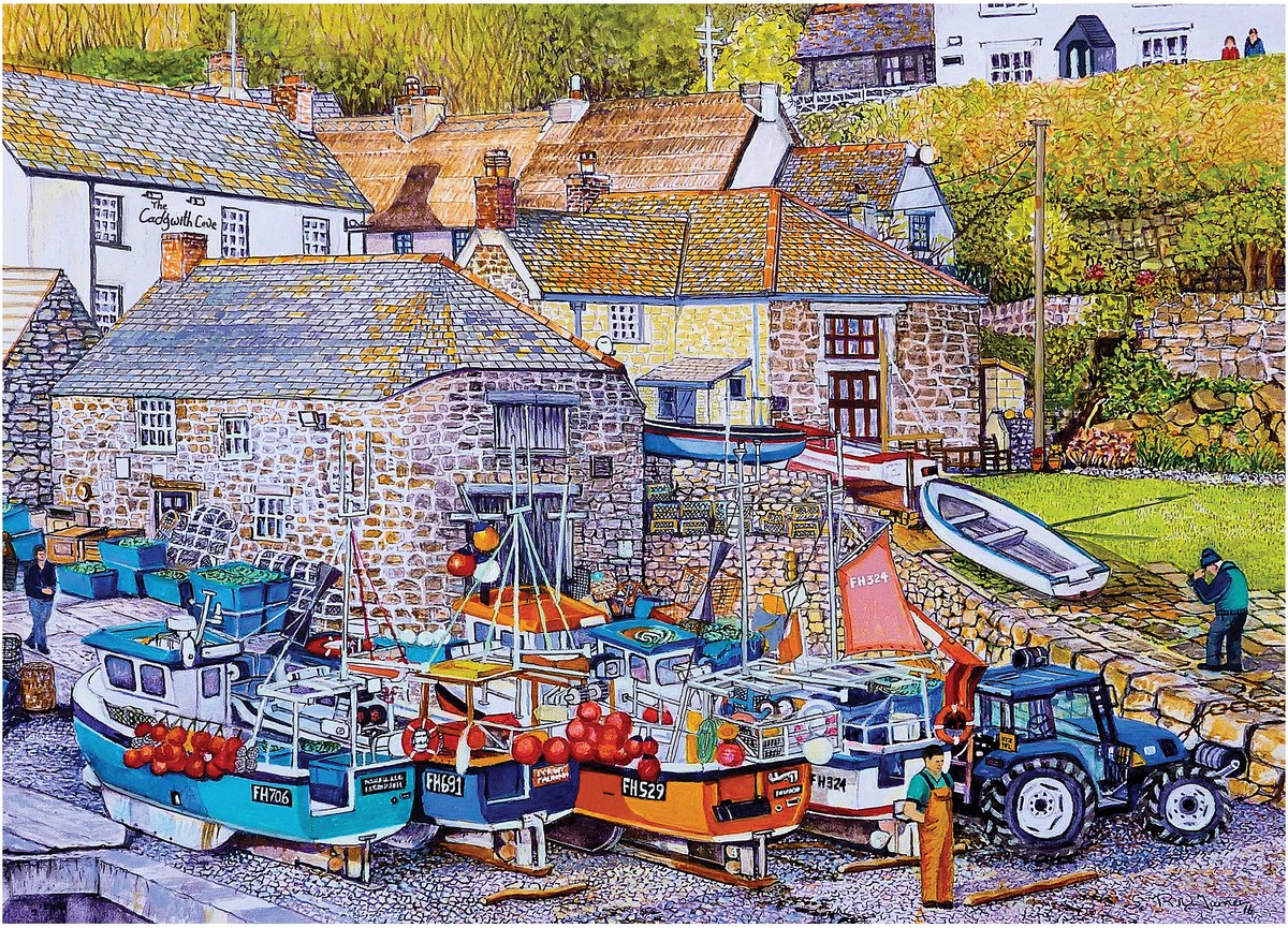 Cadgwith Cove Puzzel XL 500 stukjes