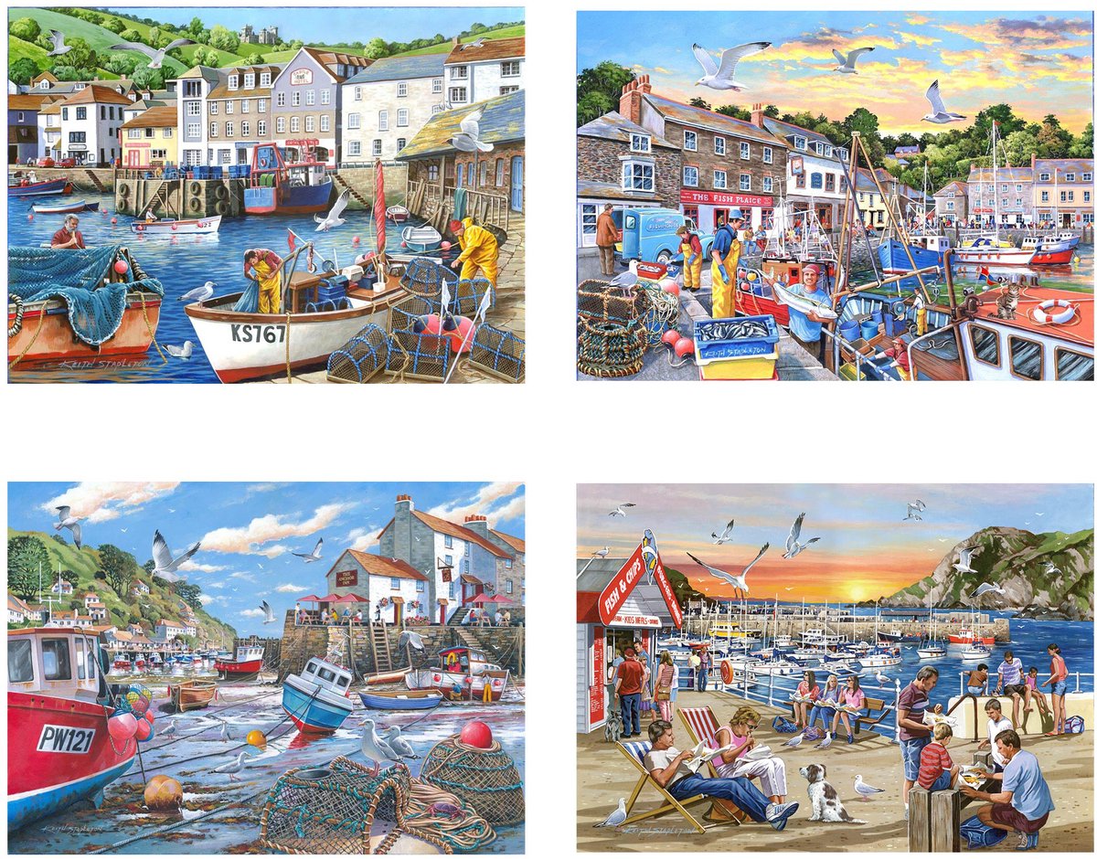 Days At The Dock 4x 500 Stukjes