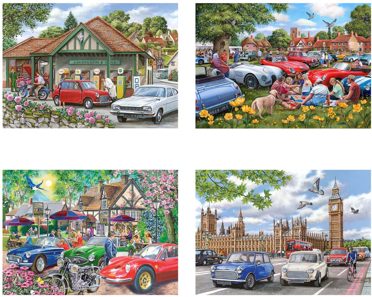 Nice Day for a Drive 4x 500 Stukjes