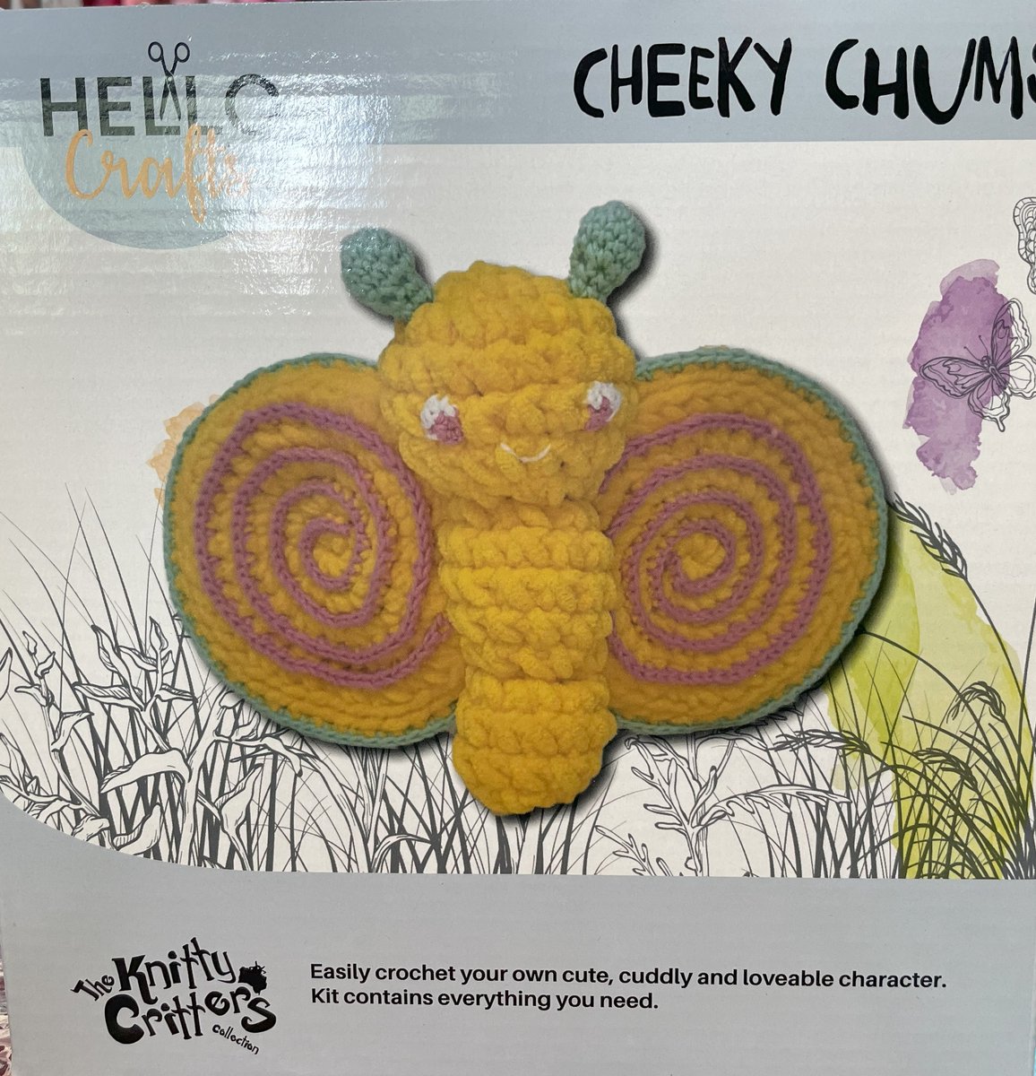 Cheeky Chums haakpakket - Butterfly