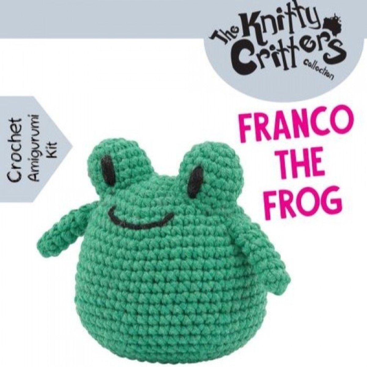 Pouch Pals haakpakket - Franco The Frog