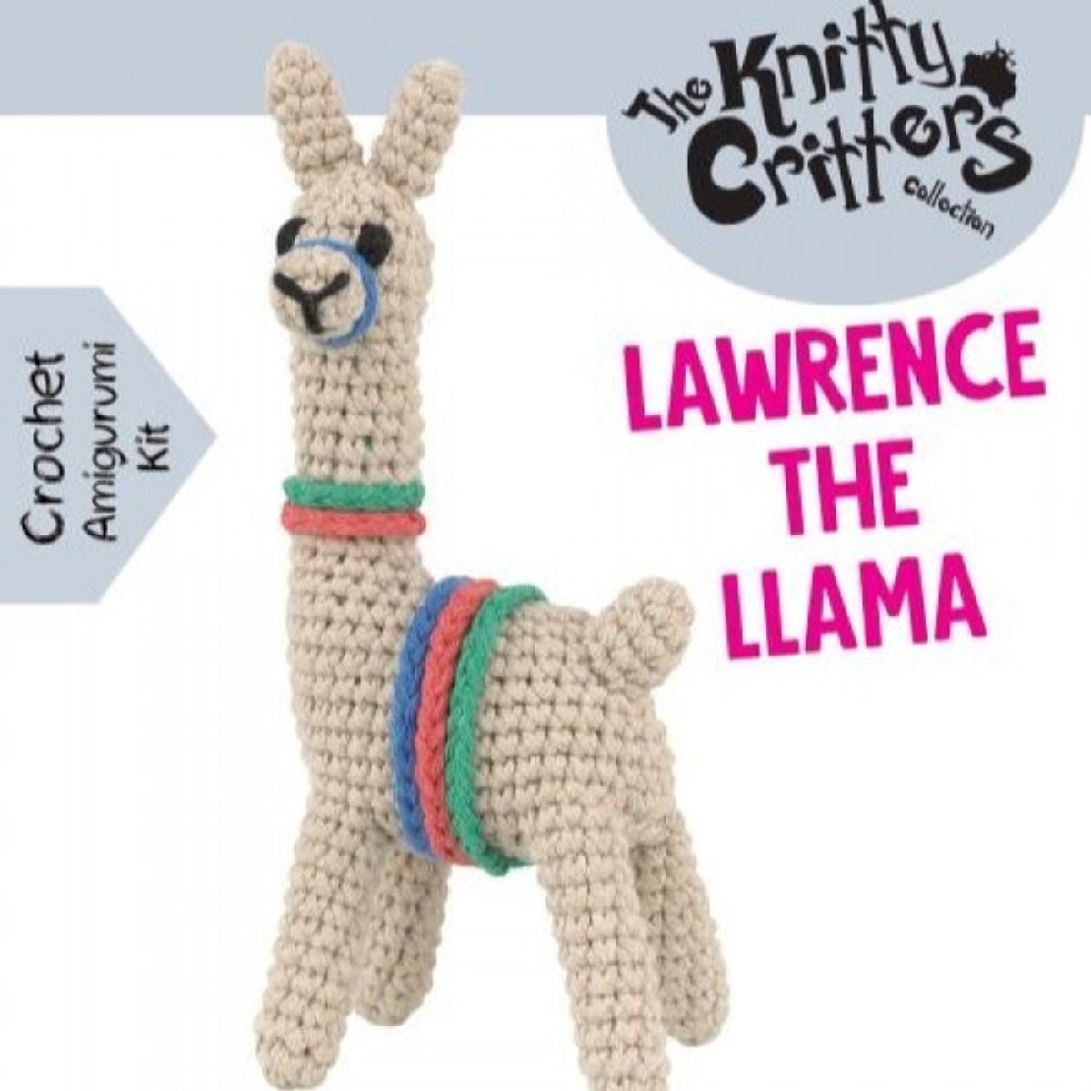 Pouch Pals haakpakket - Lawrence The Lama