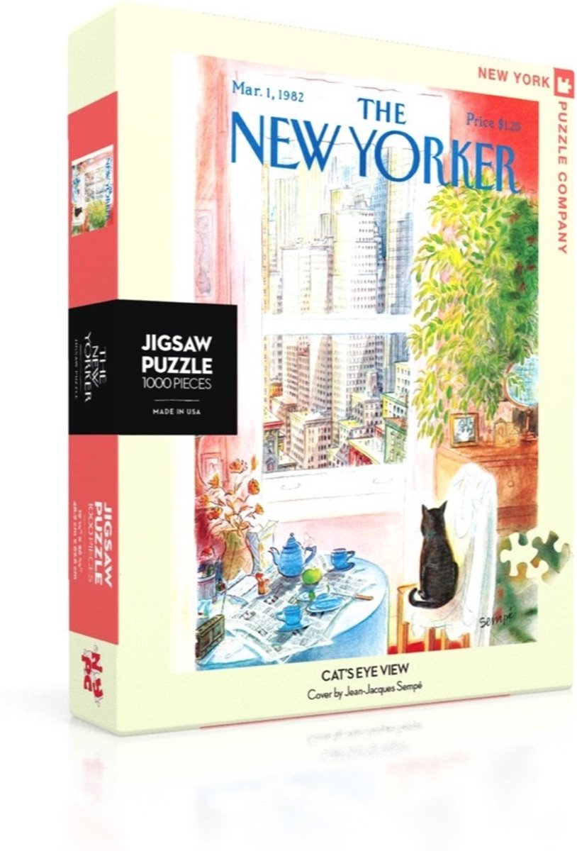 Cats Eye View - NYPC New Yorker Collectie Puzzel 1000 Stukjes