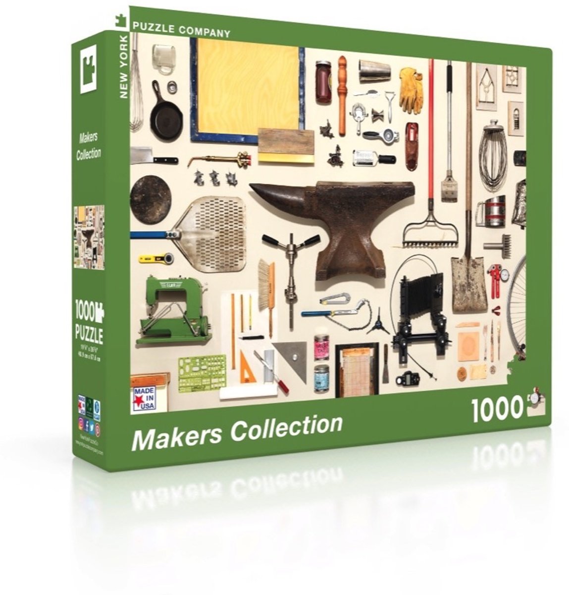Makers Collection - NYPC Jim Golden Collectie Puzzel 1000 Stukjes