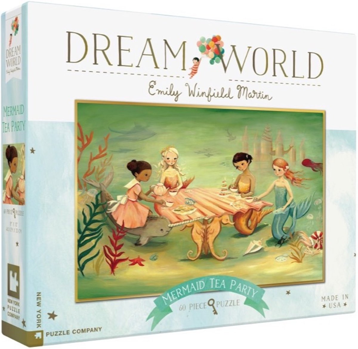 Mermaid Tea Party - NYPC Dream World Collectie Puzzel 60 Stukjes