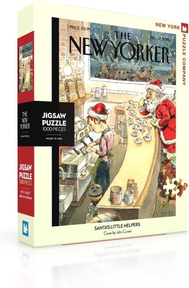 Santas Little Helpers - NYPC New Yorker Collectie Puzzel 1000 Stukjes