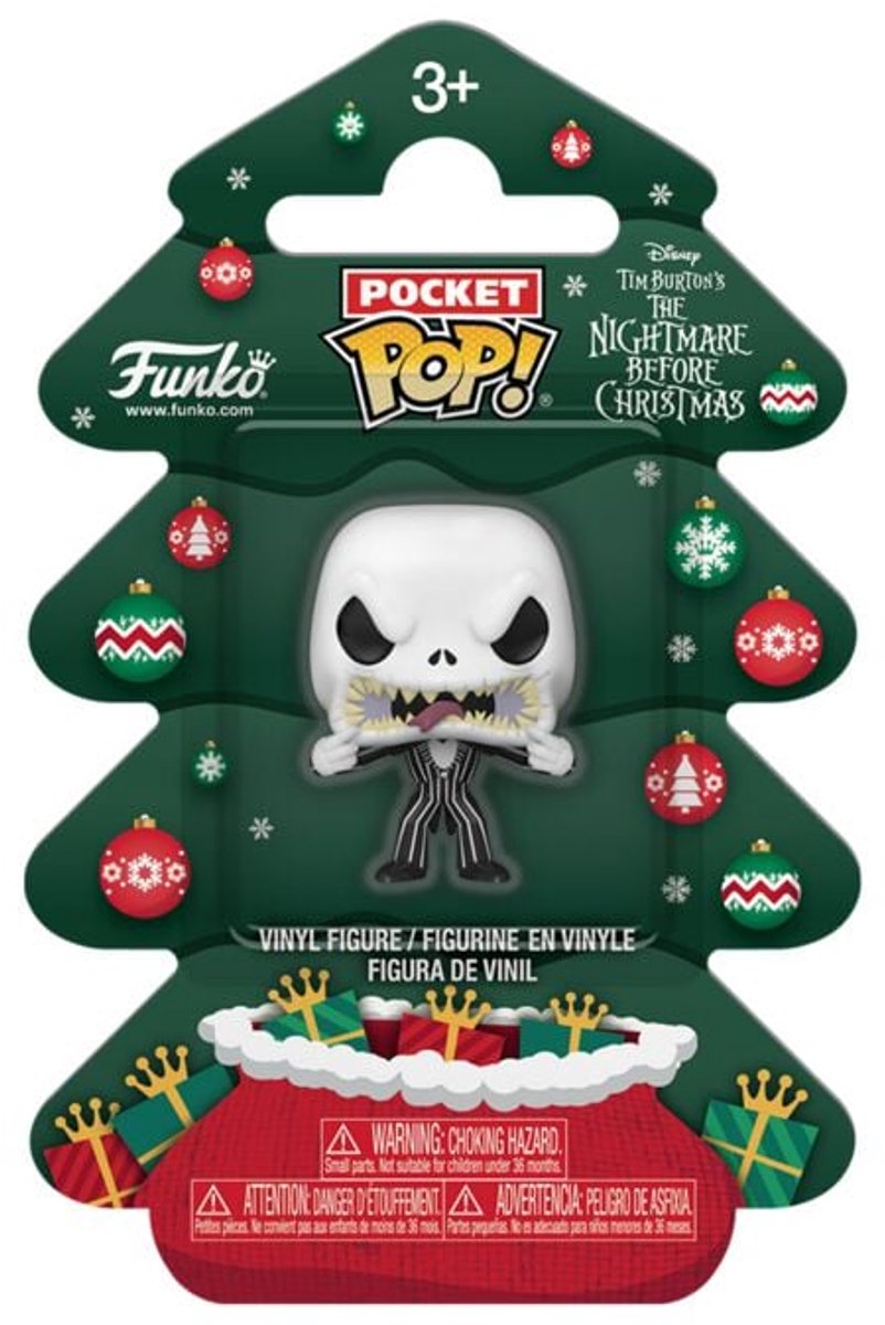 The Nightmare Before Christmas Jack Pocket Pop! Unisex Funko Pocket Pop! - Neutraal - Standard