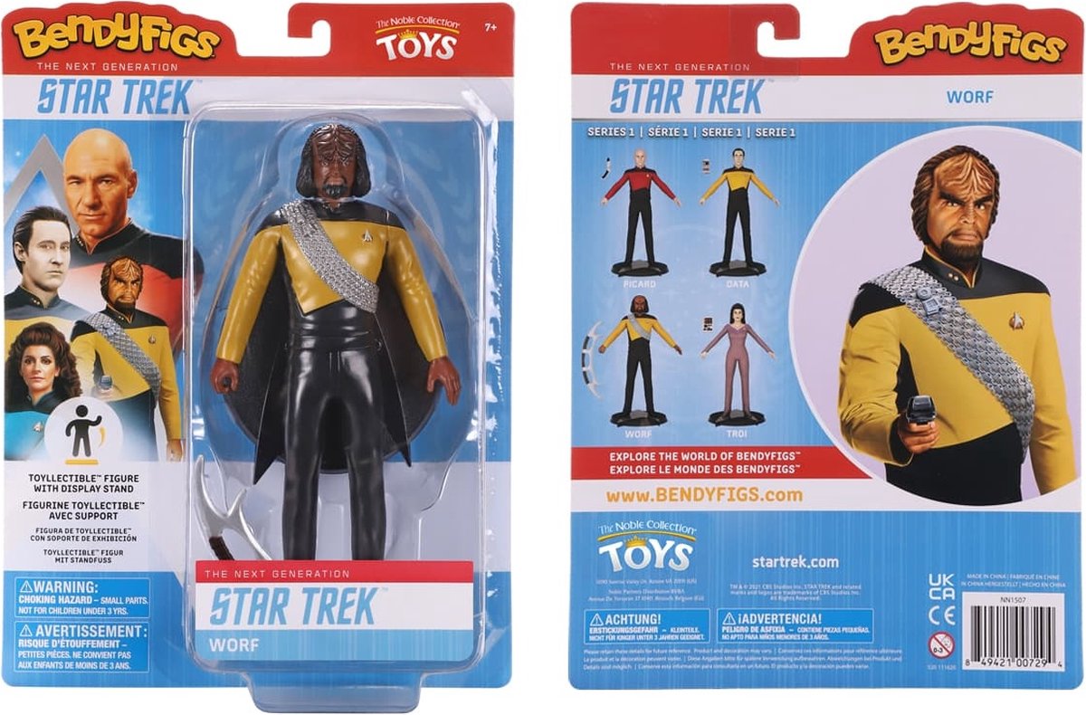 Star Trek: Worf - Bendyfigs™