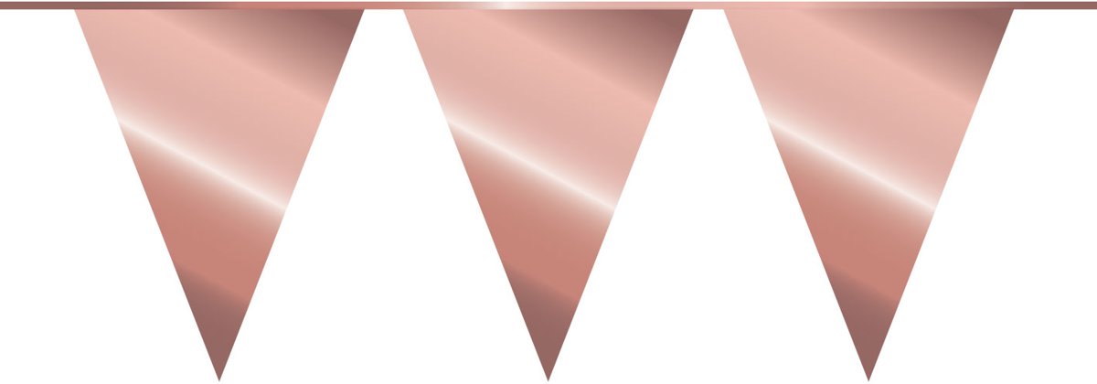 vlaggenlijn rosé goud - 10m