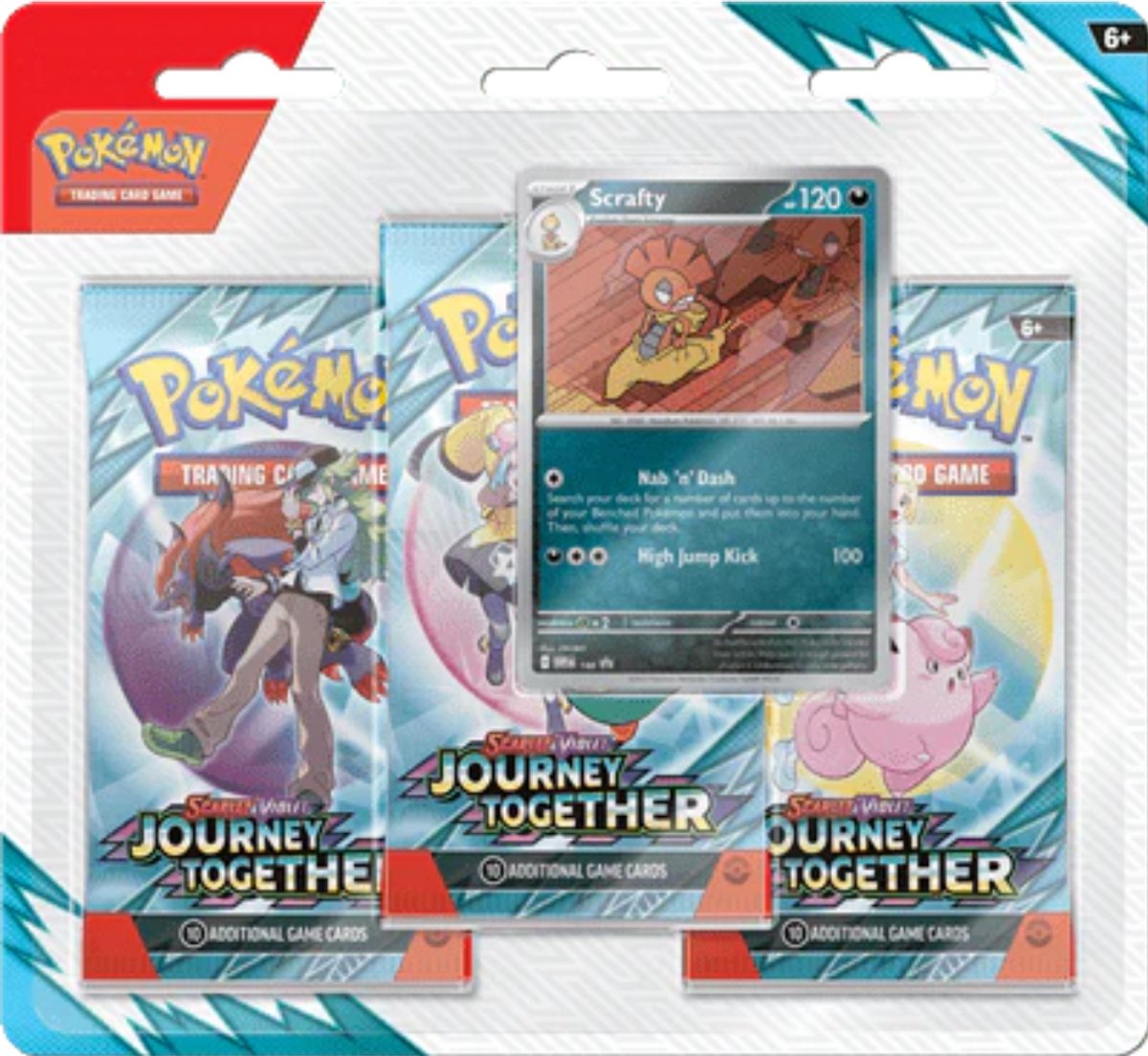 Pokemon Scarlet & Violet Journey Together Blister (3 Boosters)