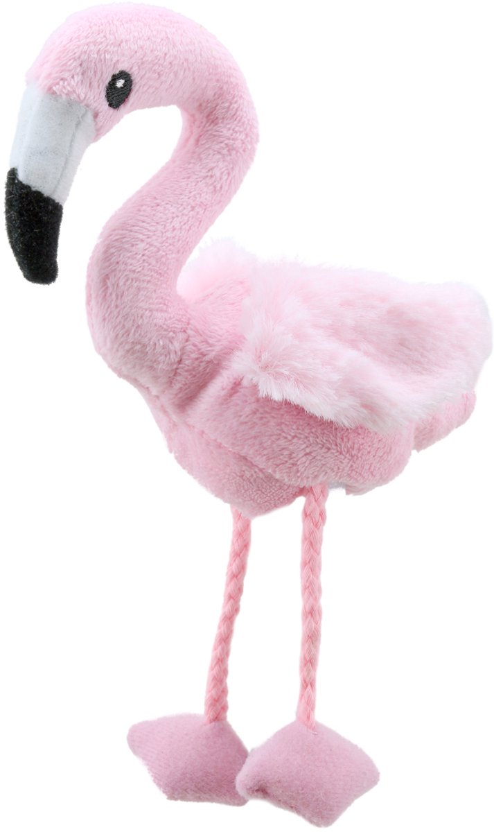 THE PUPPET COMPANY Vingerpop - Flamingo