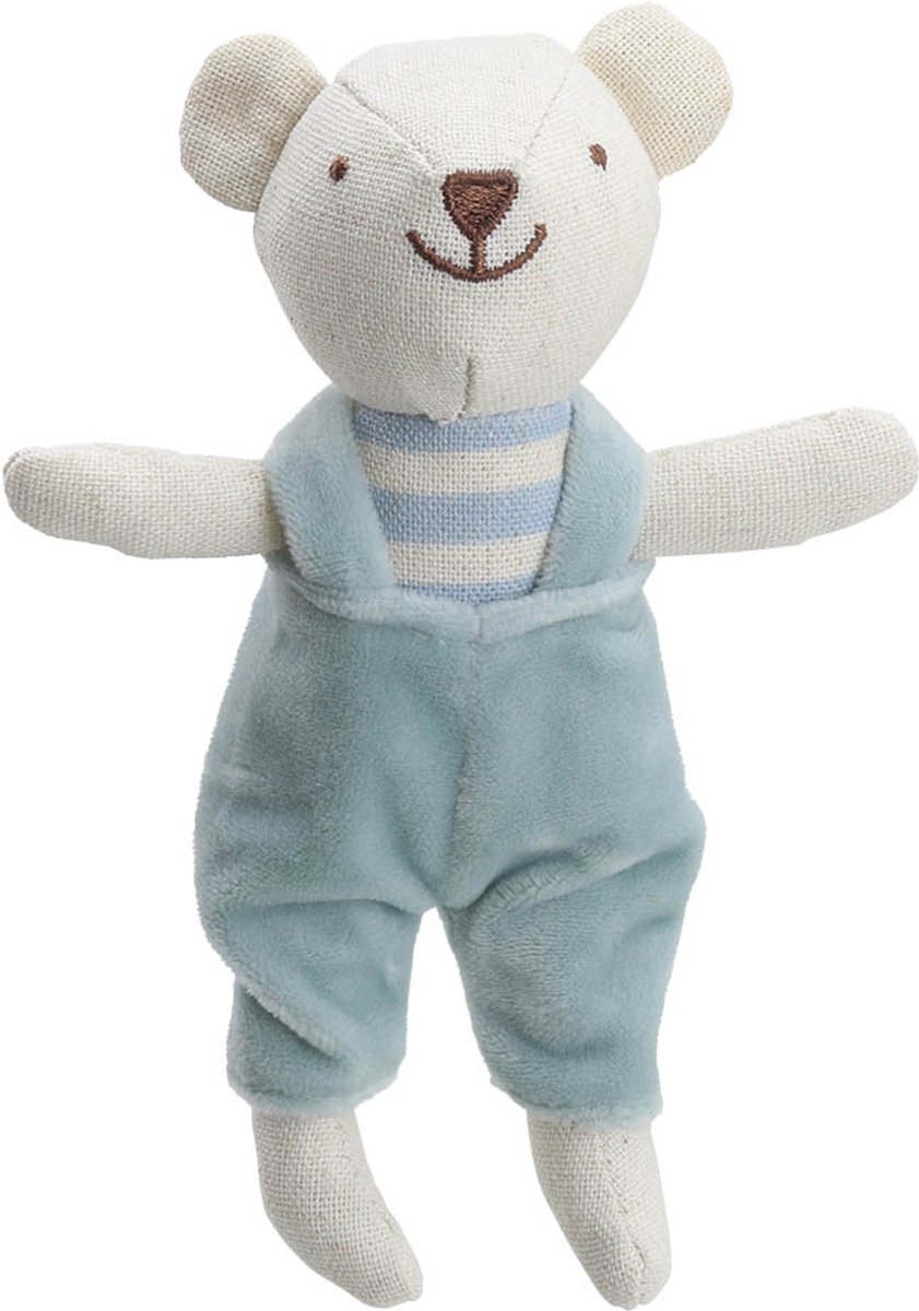 The Puppet Company knuffelbeer jongen - pluche speelgoed 16cm.