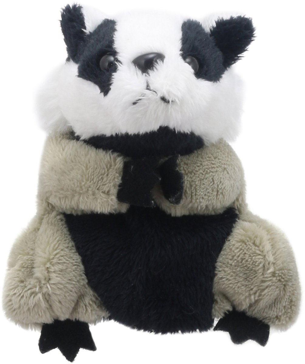 The Puppet Company vingerpop das - handpop dierenspeelgoed 12cm.