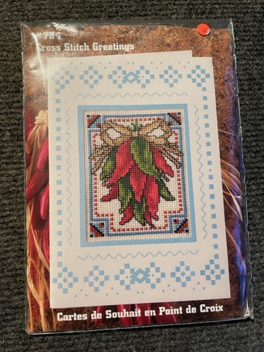 Borduurpakket Felicitatie kaart nr 734