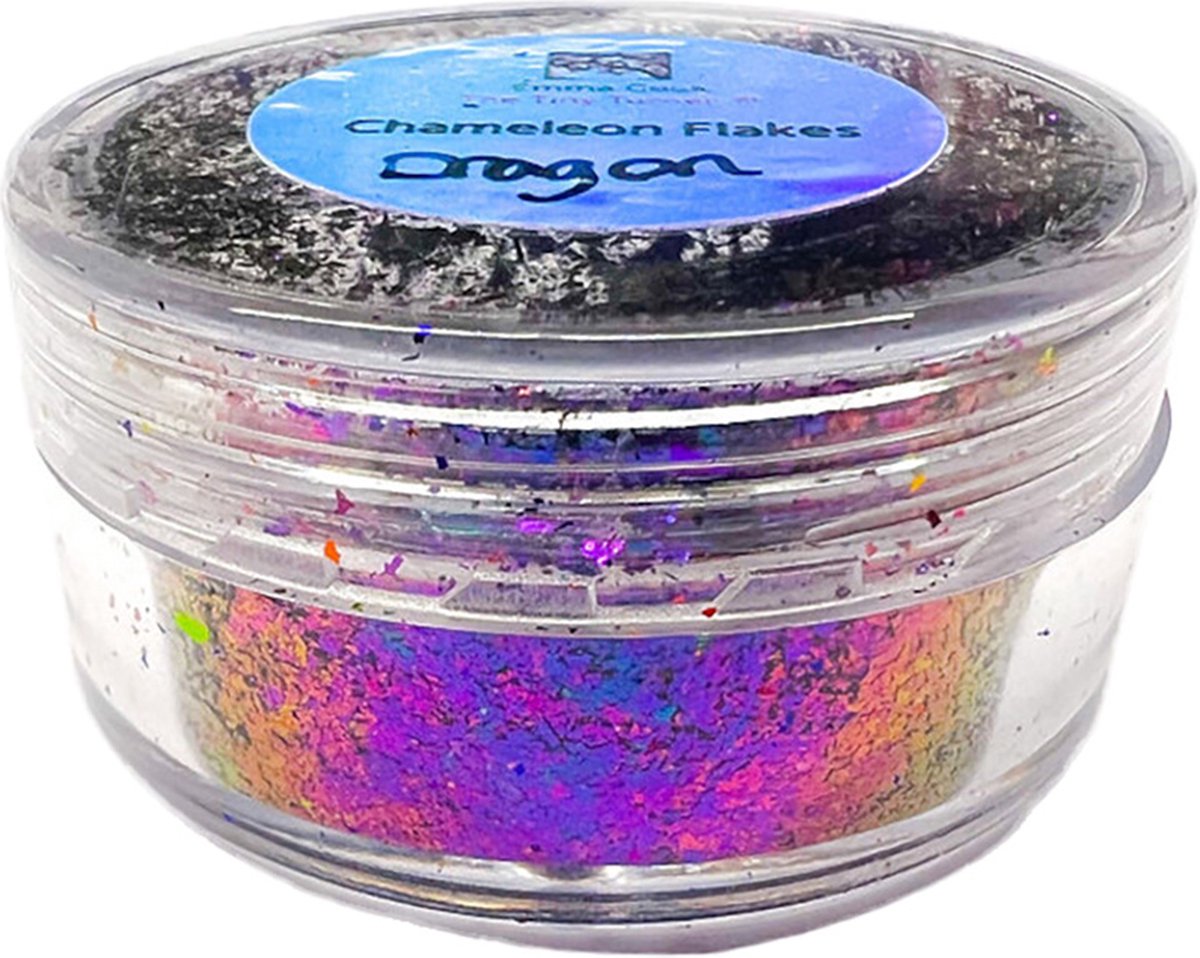  - Chameleon Flakes - Dragon - 0,5 gr - Colorshift vlokken voor doe-het-zelf projecten