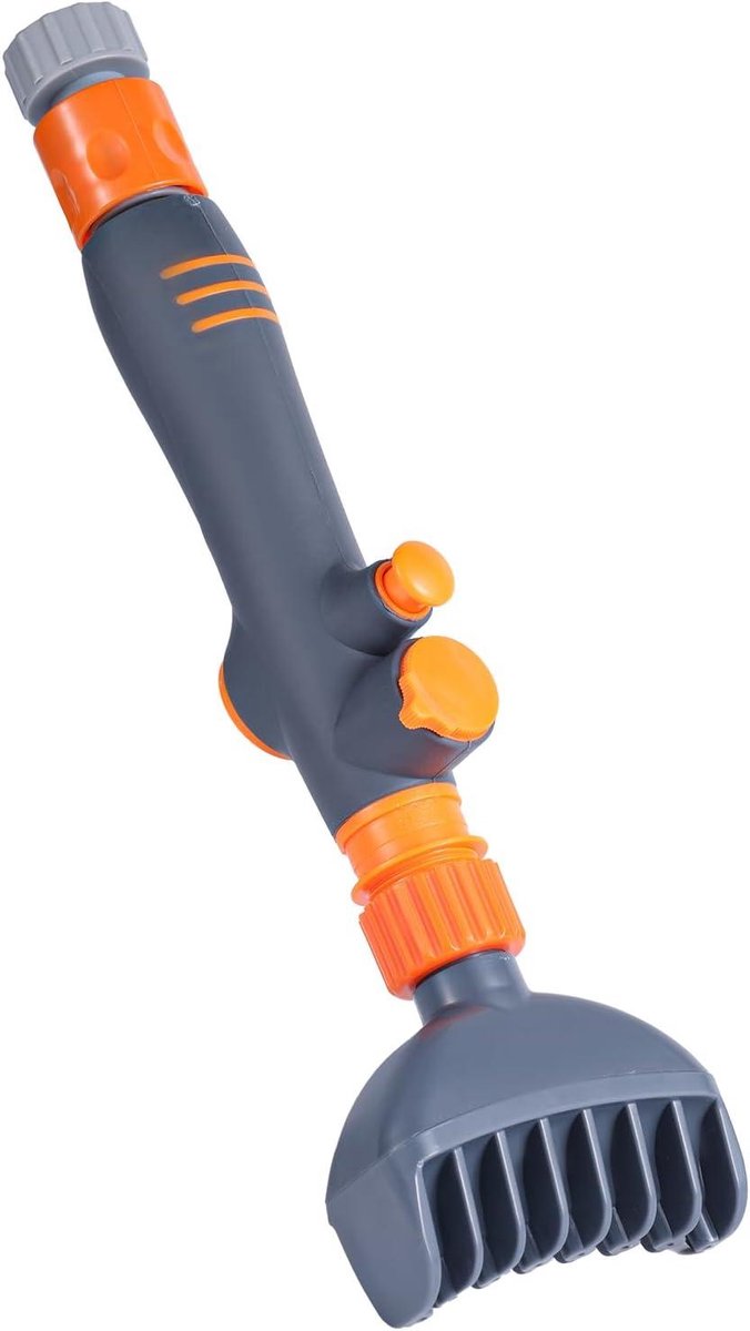 TheLau - Draagbare Zwembadfilterreiniger voor Snelle Reiniging van Zwembad - Verwijder Effectief Vuil en Rommel - Handige Compatibiliteit met Tuinslang