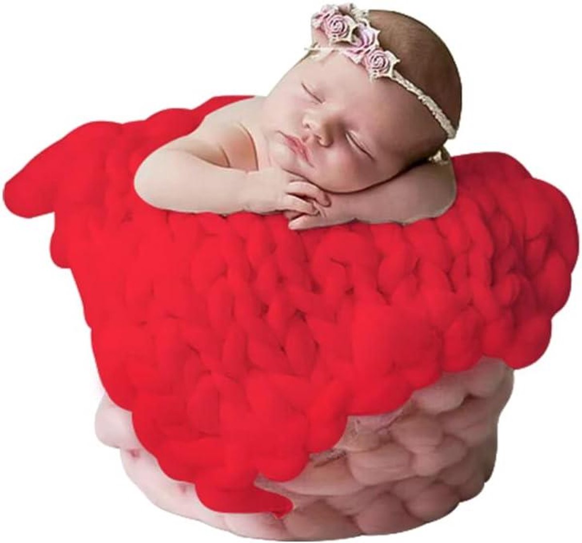 TheLau - Foto rekwisieten outfit voor pasgeboren baby met Kerstmis thema