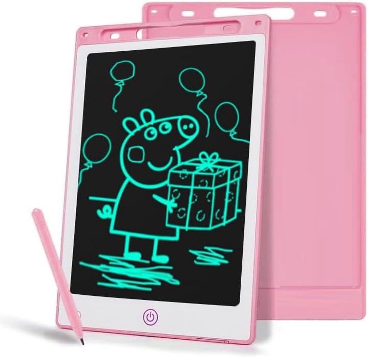 Thelau - LCD-schrijfbord voor kinderen 8,5 inch - Toverbord - Schrijfbord - Schilderbord - Cadeau jongens meisjes 3-6 jaar - Kerstcadeau - LCD tekenborden