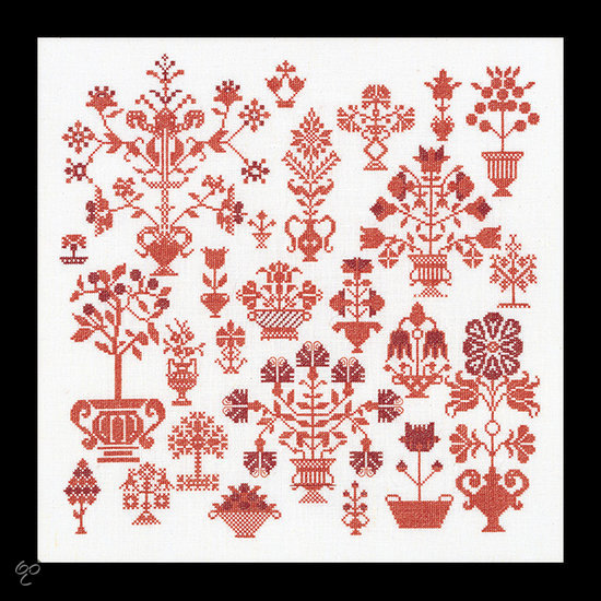 2092 Merklap Borduurpakket