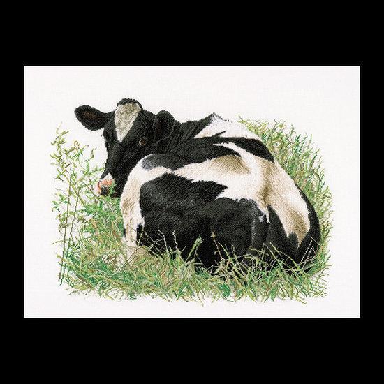 452A Koe (achteraanzicht) Borduurpakket