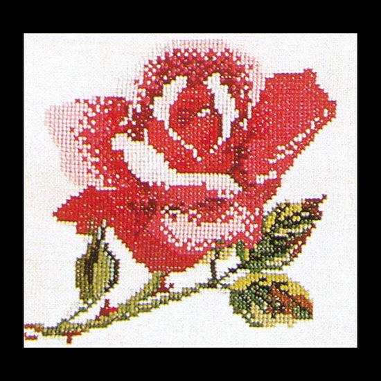 819A Roos roze Borduurpakket