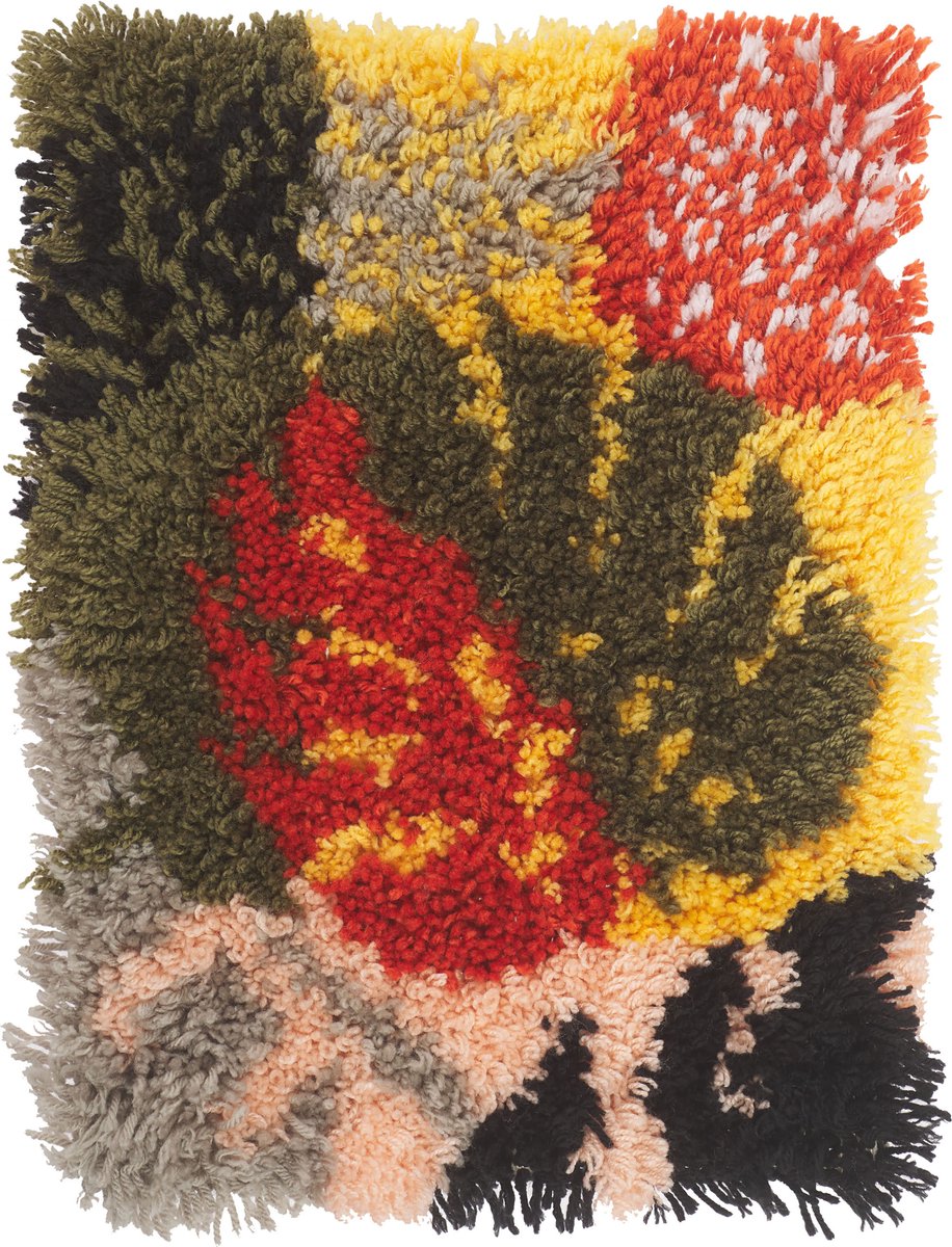 LEISURE ARTS Latch Hook set Zonsondergang - DIY pakket volwassenen - Muurdecoratie - 41x30cm