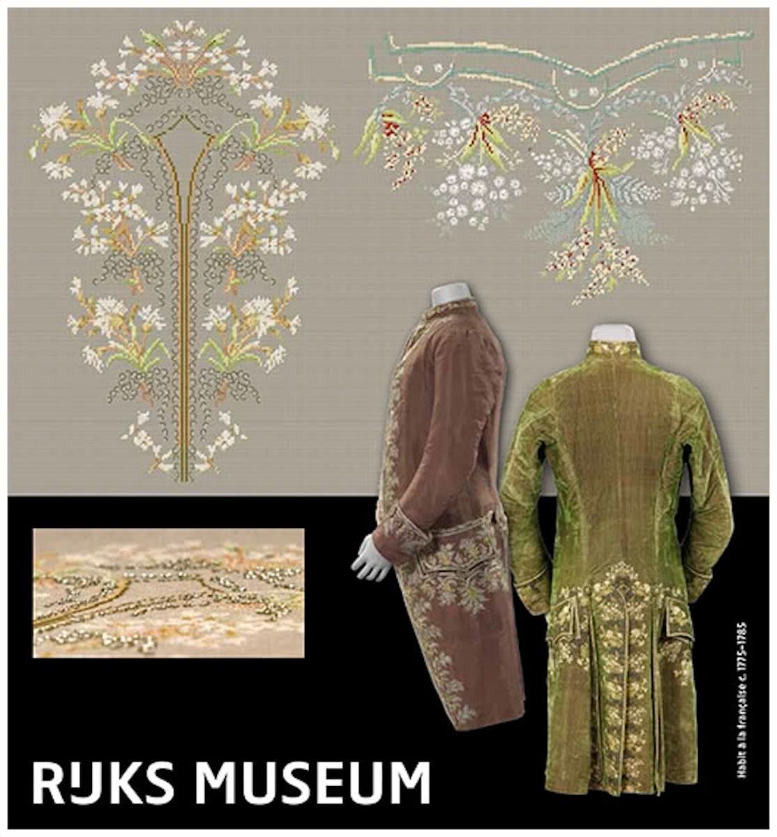 Thea Gouverneur Borduurpakket 784 Rijksmuseum Catwalk
