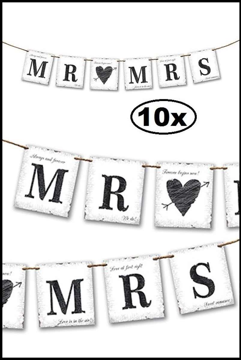 10x   Mr & Mrs 77 cm