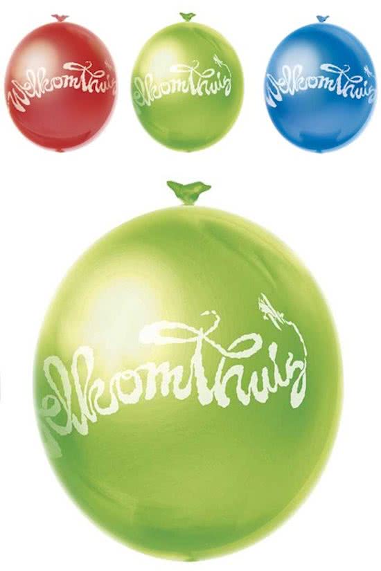 Ballonnen 50x Welkom thuis