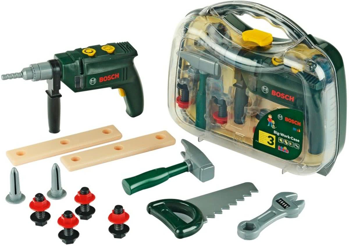 Bosch Speelgoed Professional Line Gereedschapskoffer met Accessoires