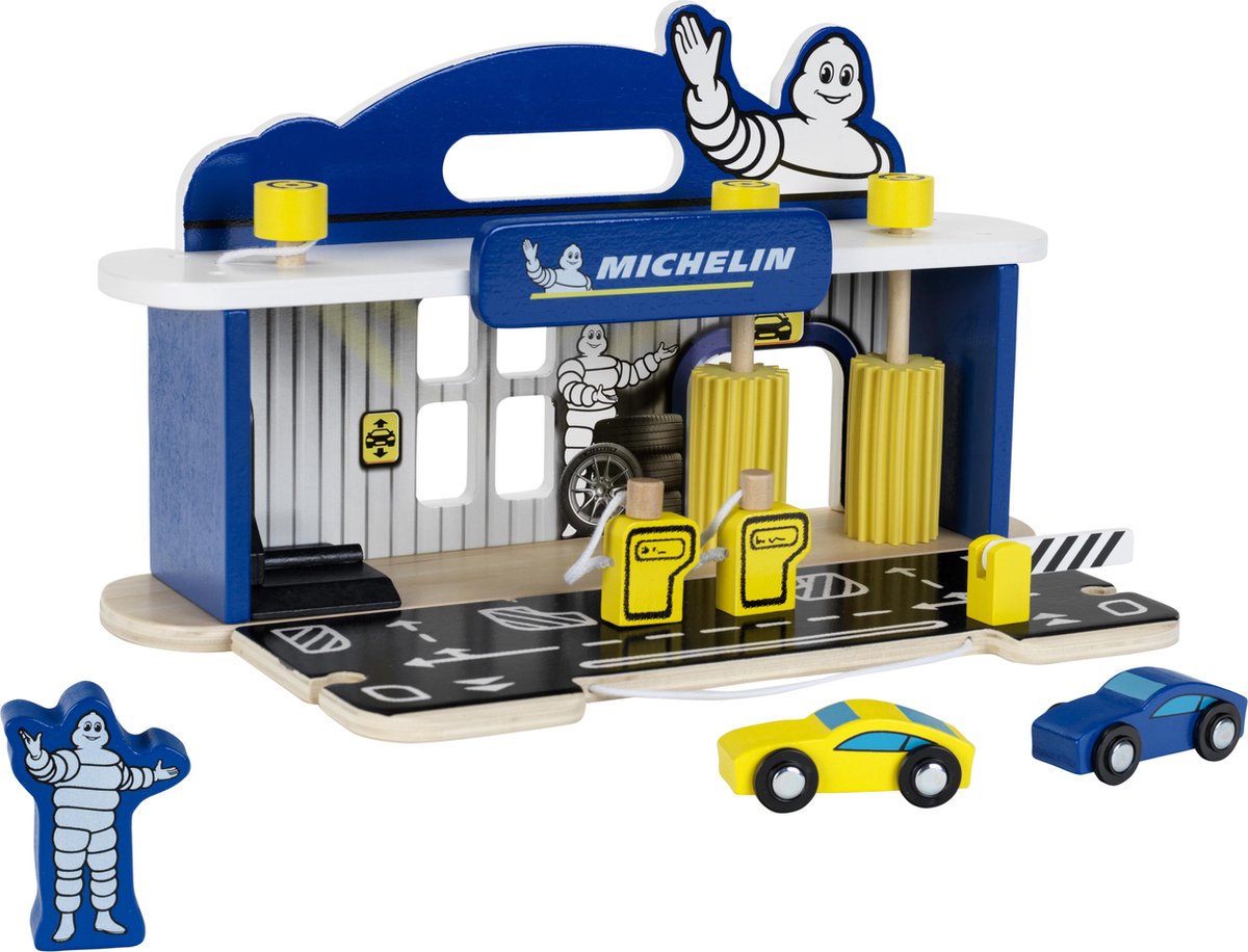 Michelin Autogarage, hout
