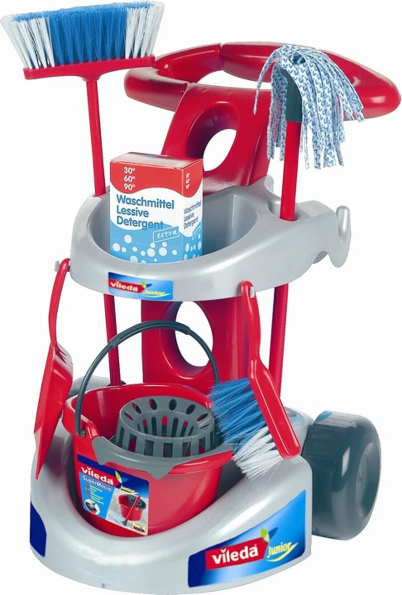 Vileda Speelgoed Bezemwagen