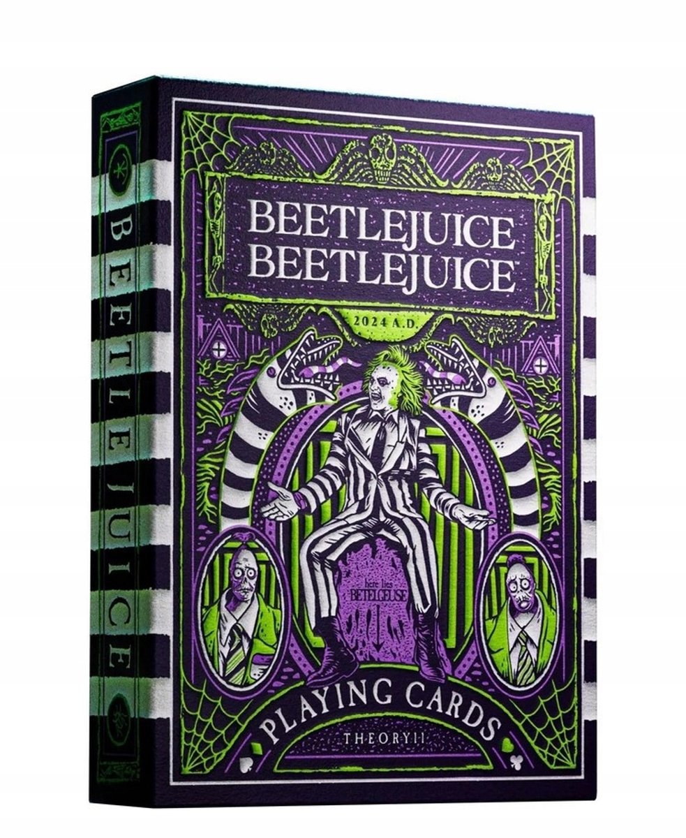 Theory11 Beetlejuice Speelkaarten - Klassieke Pokerformaat