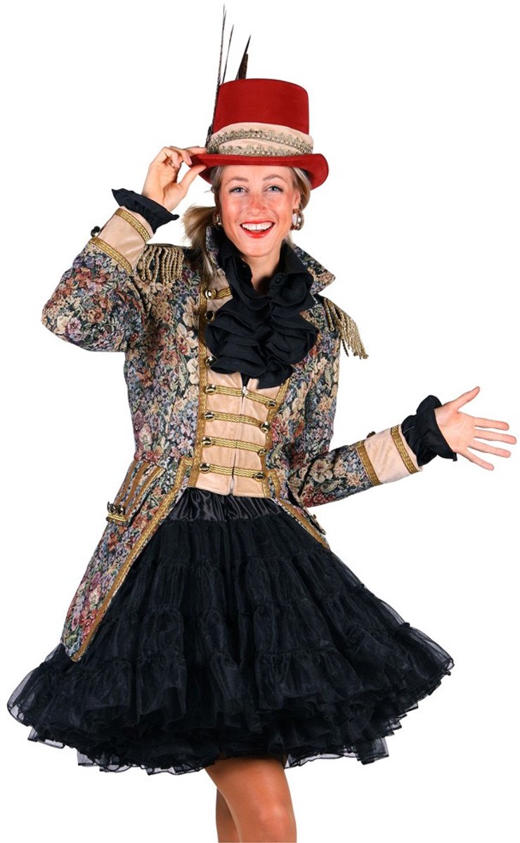 Carnavalsjas Distinguished - Dame - Maat XXL