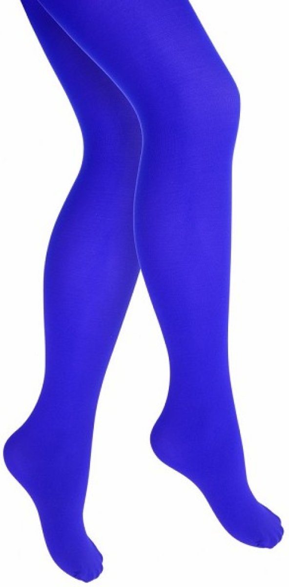 Kinderpanty blauw maat 116/128