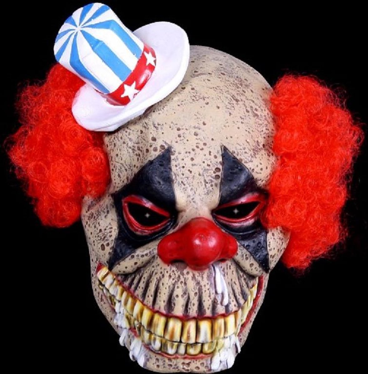 Masker Peppy the clown horror halloween masker Deluxe latex
