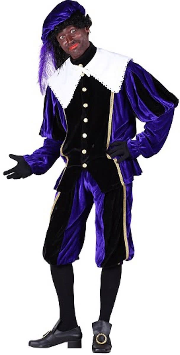 Piet Populair zwart-paars (S)