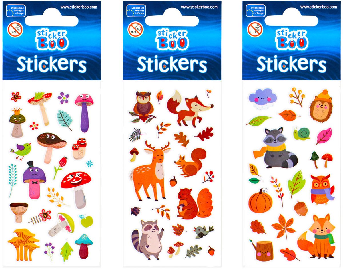 Stickervel Herfst